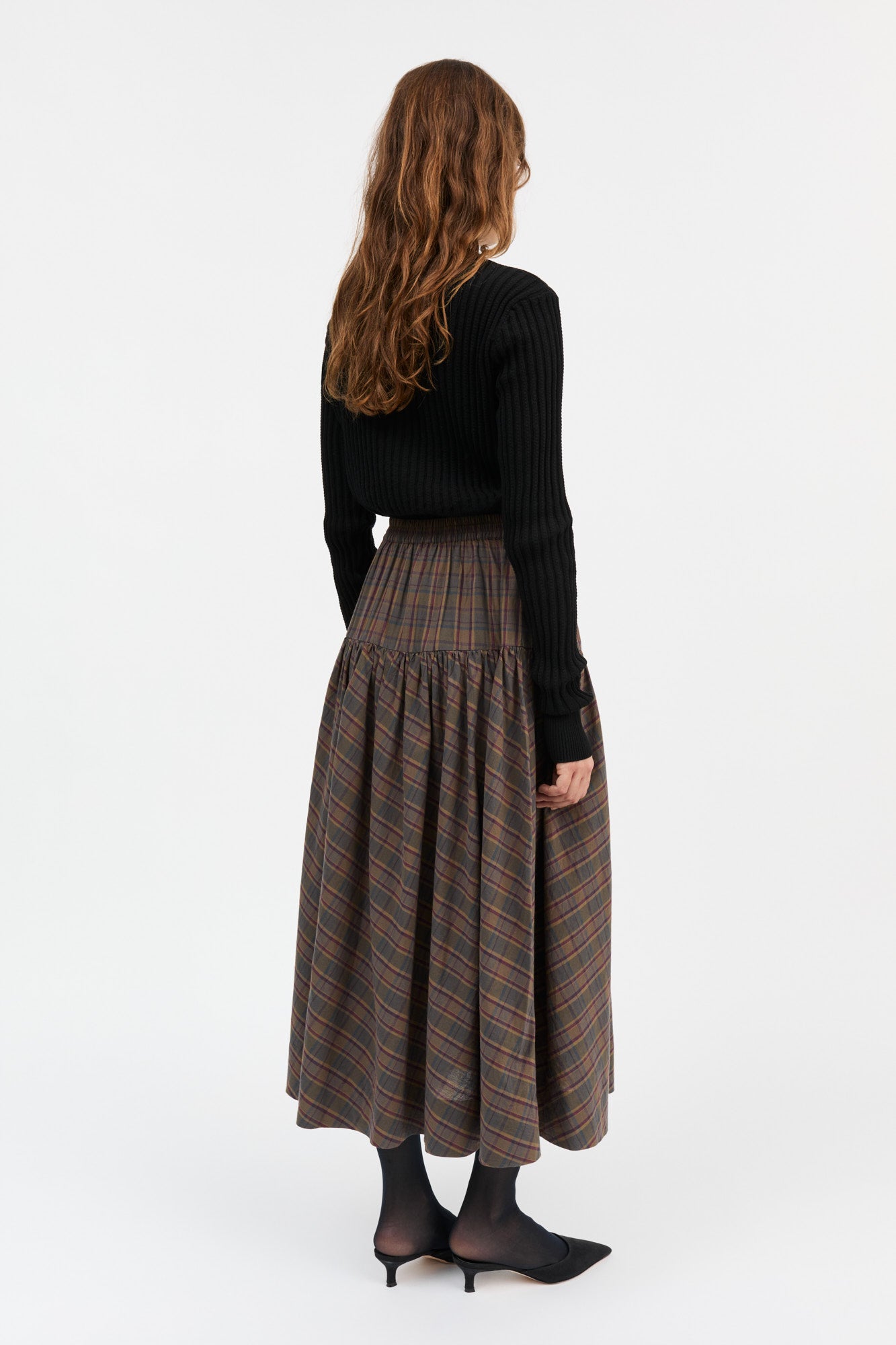 Skall Studio Lili skirt Skirt Green/Red check